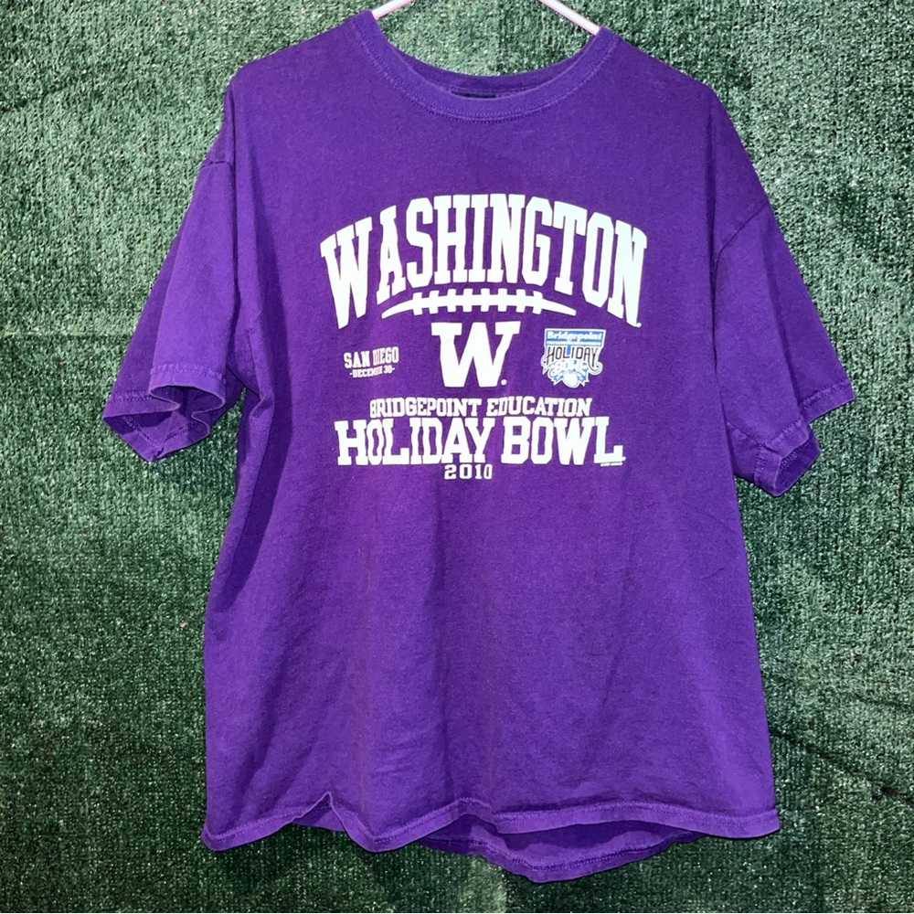 Washington Huskies Vintage Y2K Purple Shirt XL Step Ahead tag NCAA WA